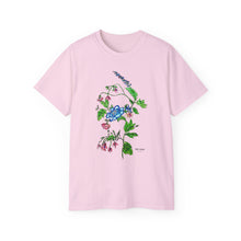 Load image into Gallery viewer, drawn flowers tee