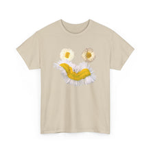 Load image into Gallery viewer, flower smiley face tee