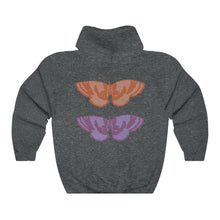 Load image into Gallery viewer, two butterflies hoodie