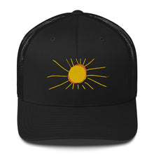 Load image into Gallery viewer, sun trucker hat
