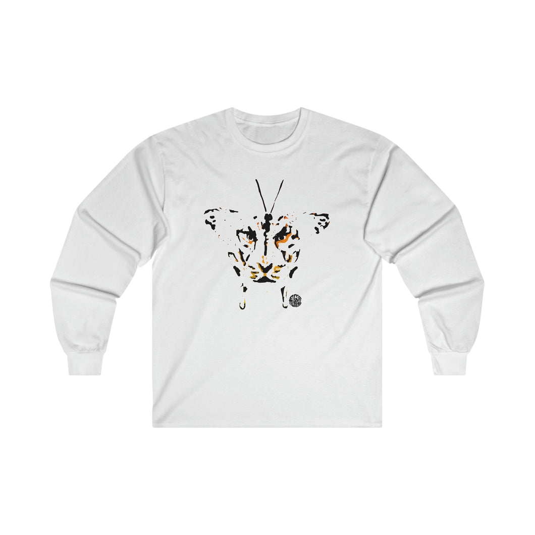 tiger butterfly long sleeve tee