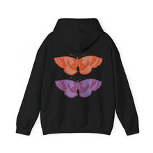 Load image into Gallery viewer, two butterflies hoodie
