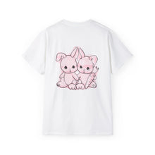 Load image into Gallery viewer, pink bunnies tee
