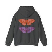 Load image into Gallery viewer, two butterflies hoodie
