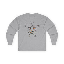 Load image into Gallery viewer, tiger butterfly long sleeve tee
