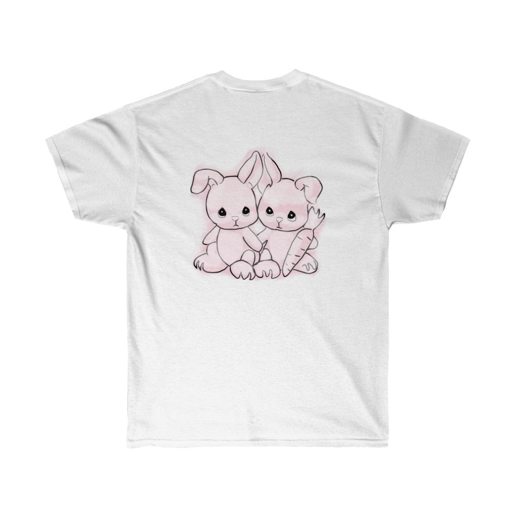 pink bunnies tee