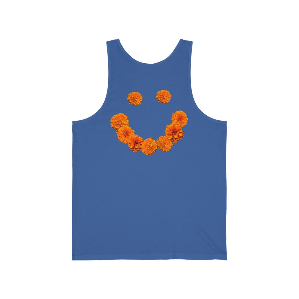 marigold smiley face tank