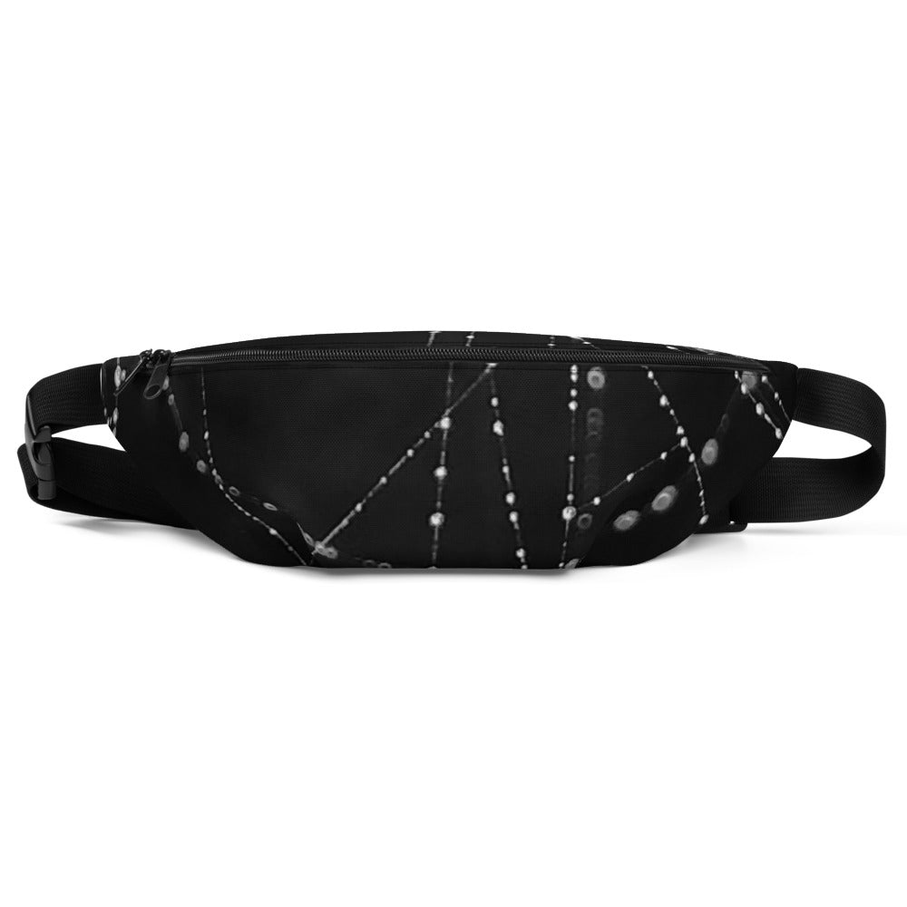 spiderweb body sling bag