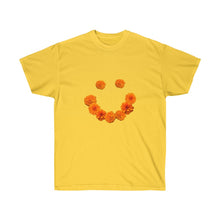 Load image into Gallery viewer, marigold smiley face tee
