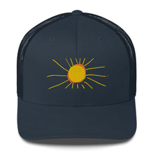 Load image into Gallery viewer, sun trucker hat
